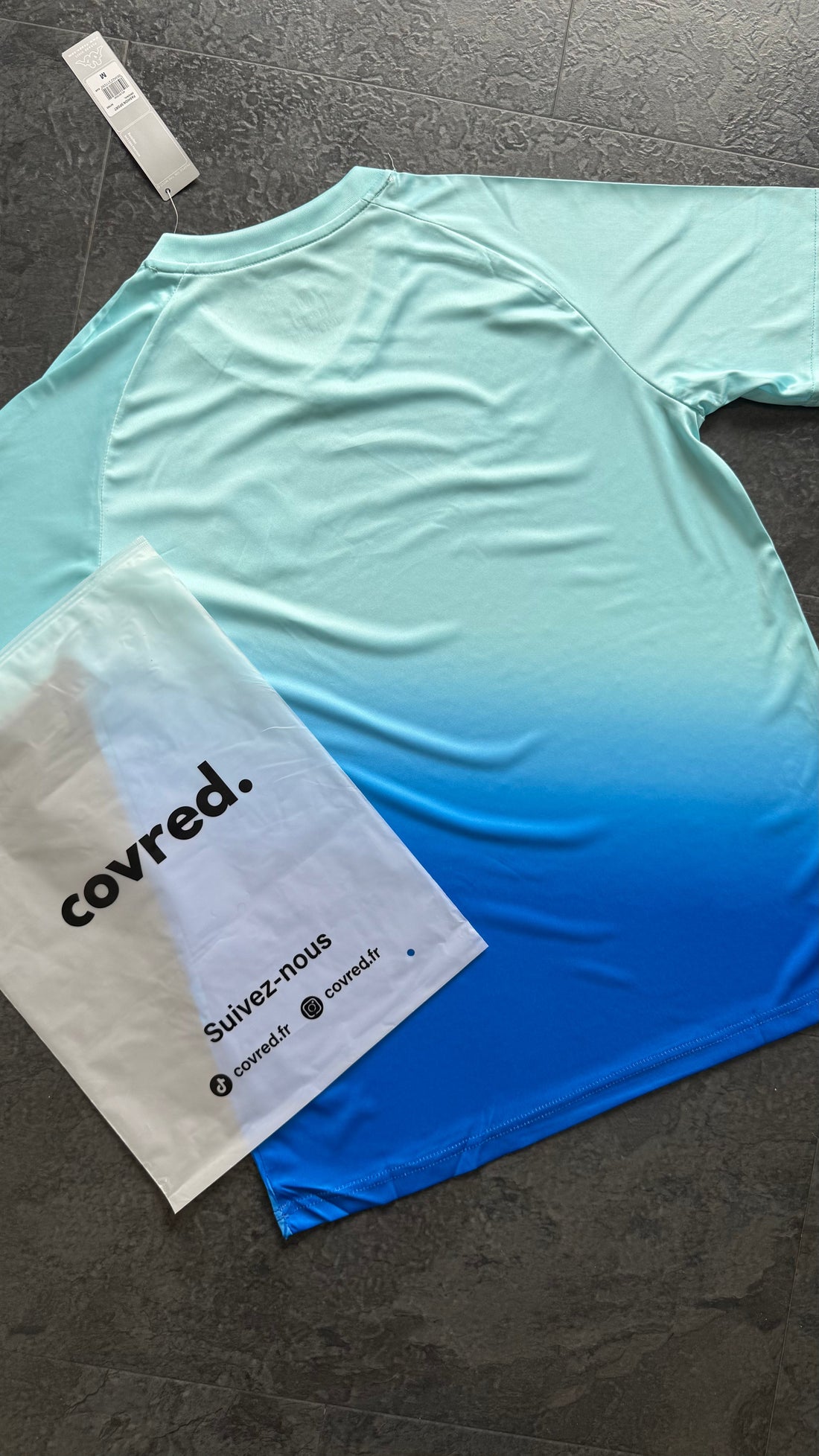 Tunisie – Maillot Concept 2025/26 – Bleu dégradé - Covred