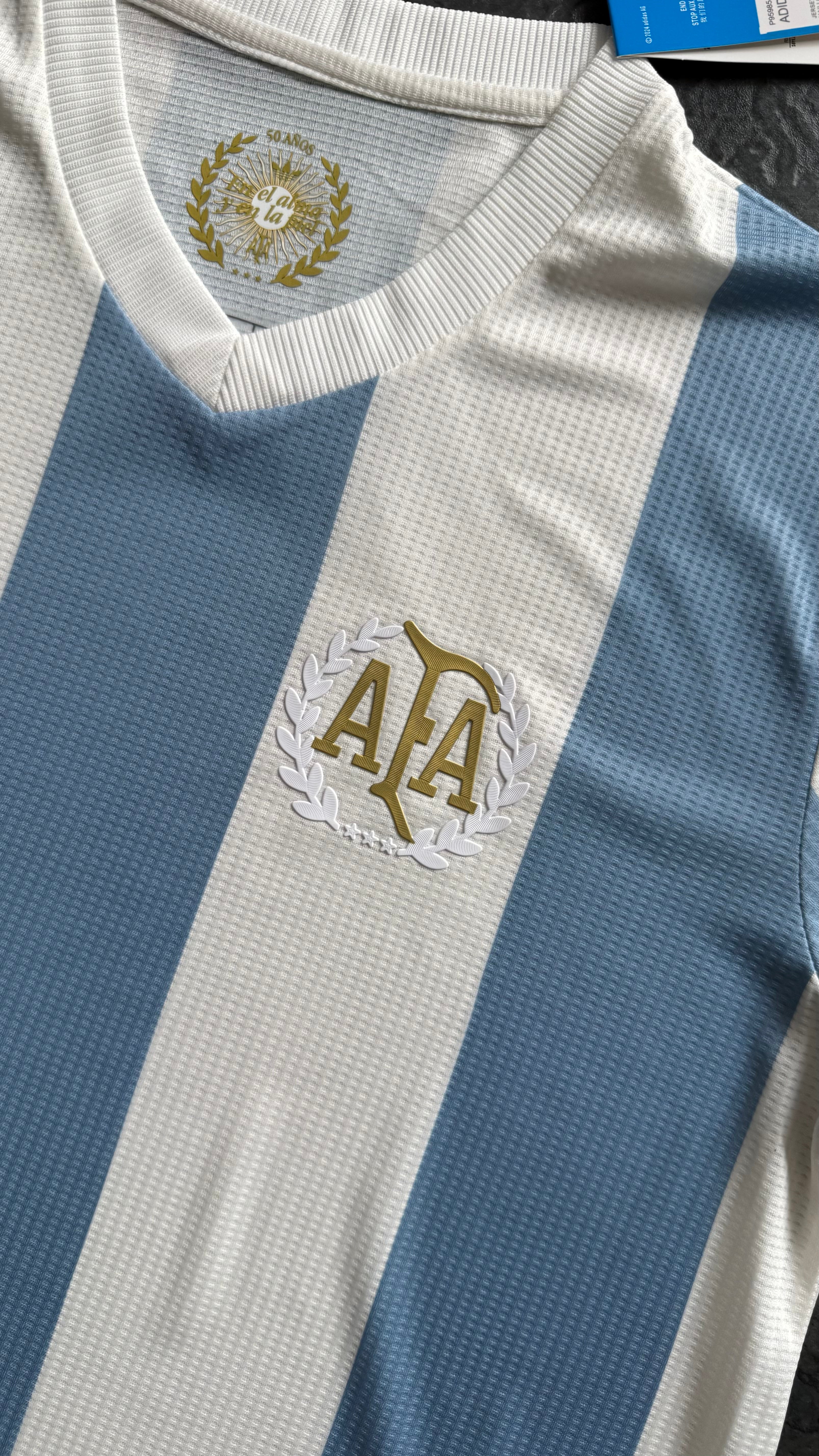 Argentine – Maillot Retro 50ème Anniversaire – Bleu ciel - Covred