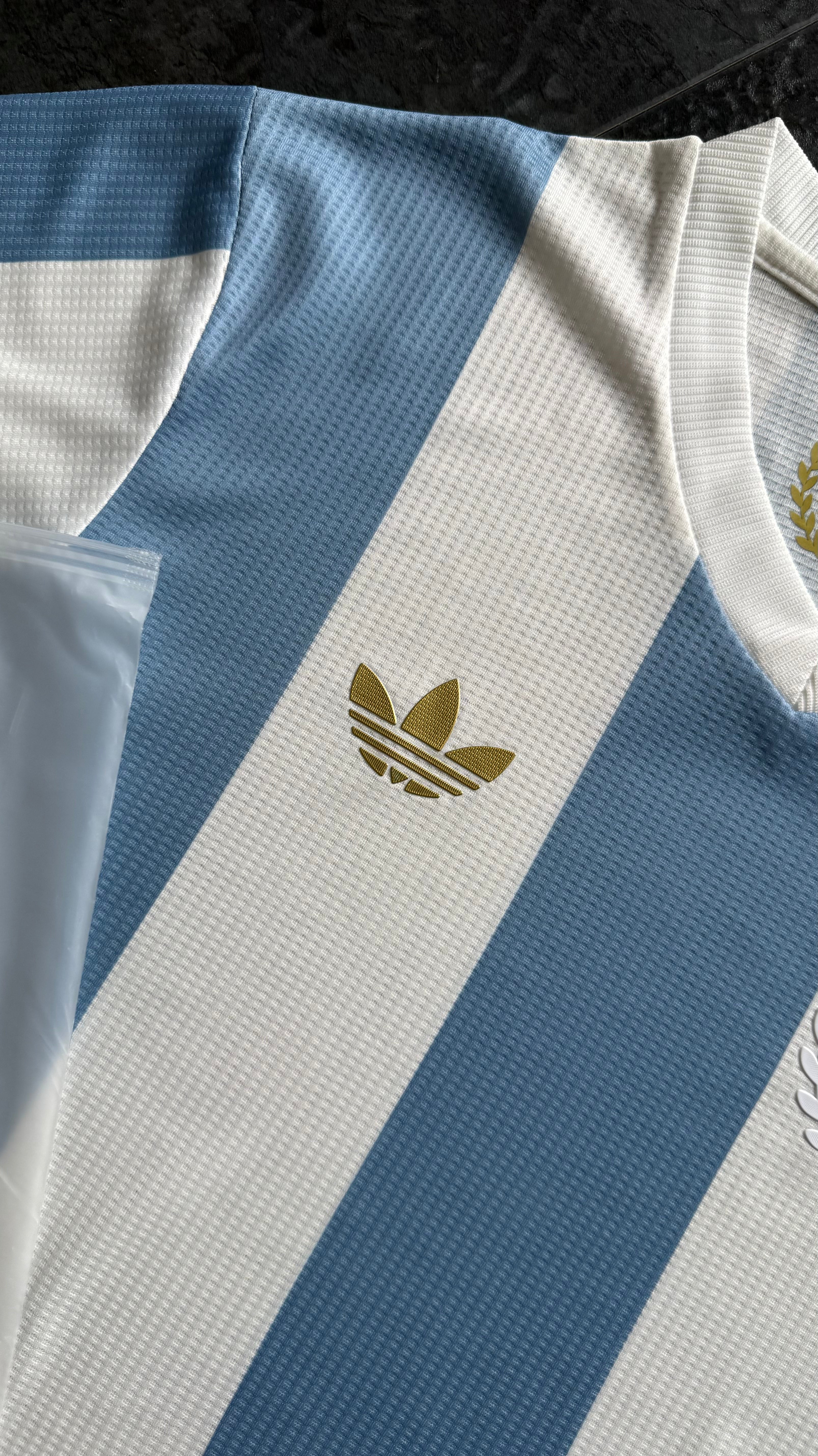 Argentine – Maillot Retro 50ème Anniversaire – Bleu ciel - Covred
