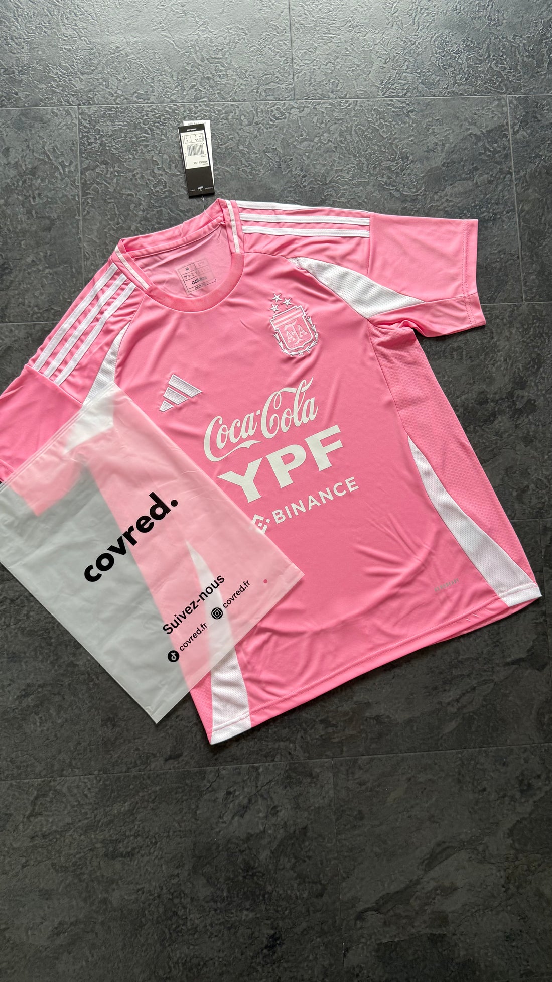 Argentine - Maillot d'entraînement 2025/26 - Rose