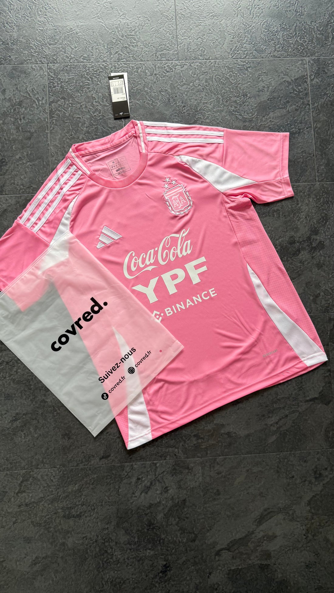 Argentine - Maillot d'entraînement 2025/26 - Rose - Covred