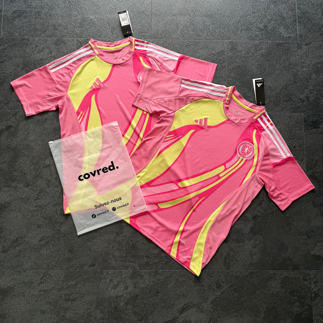 Écosse – Maillot Extérieur ( Féminine )  2025/26 – Rose - Covred
