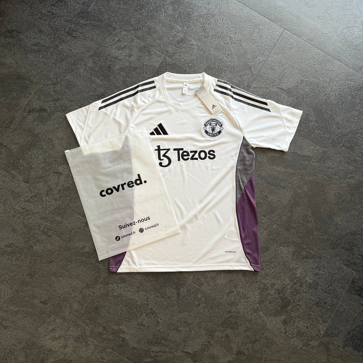 Manchester United – Maillot d’Entraînement 2025/26 – Blanc - Covred