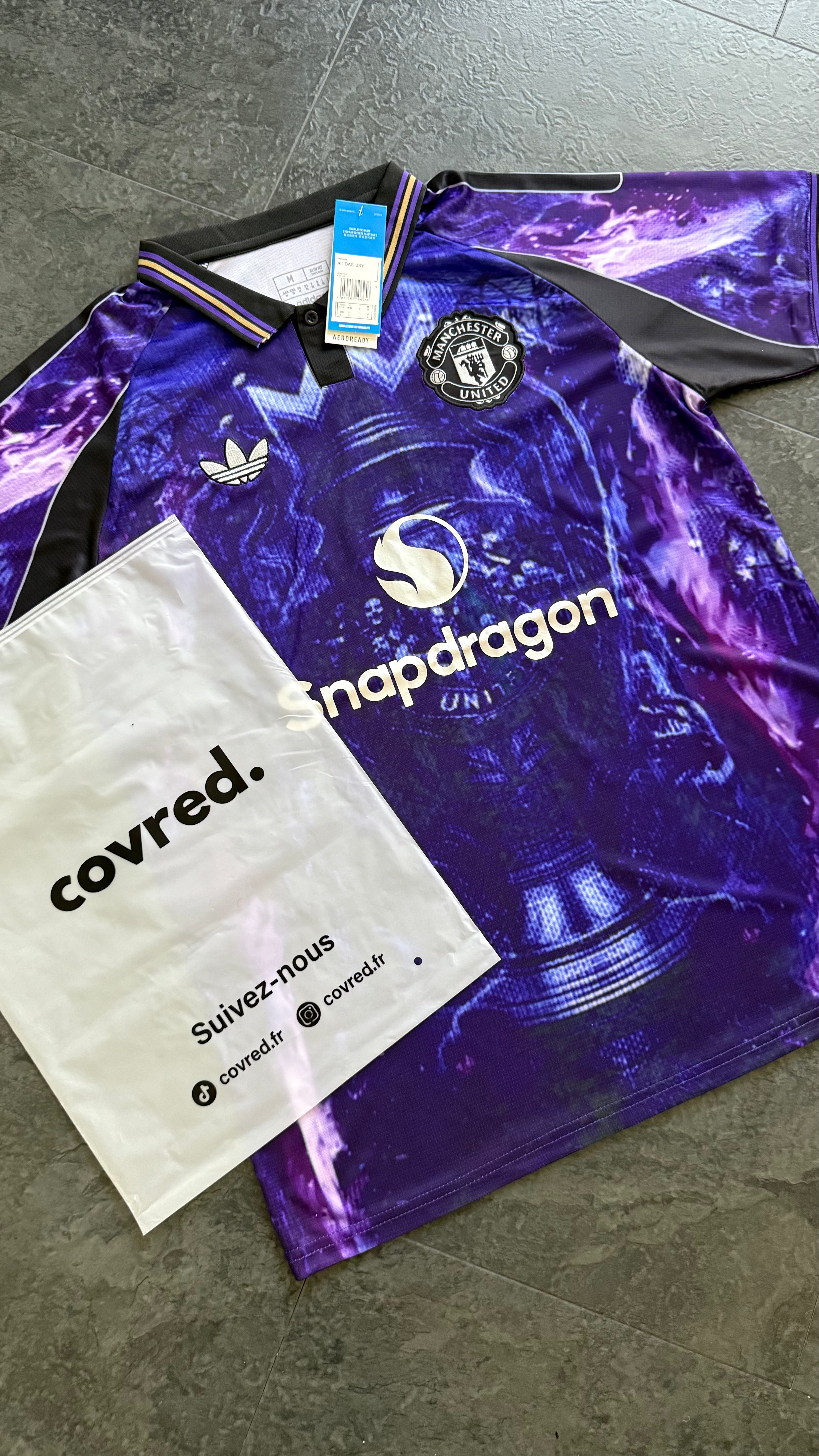 Manchester United – Maillot Concept 2025/26 – Violet - Covred