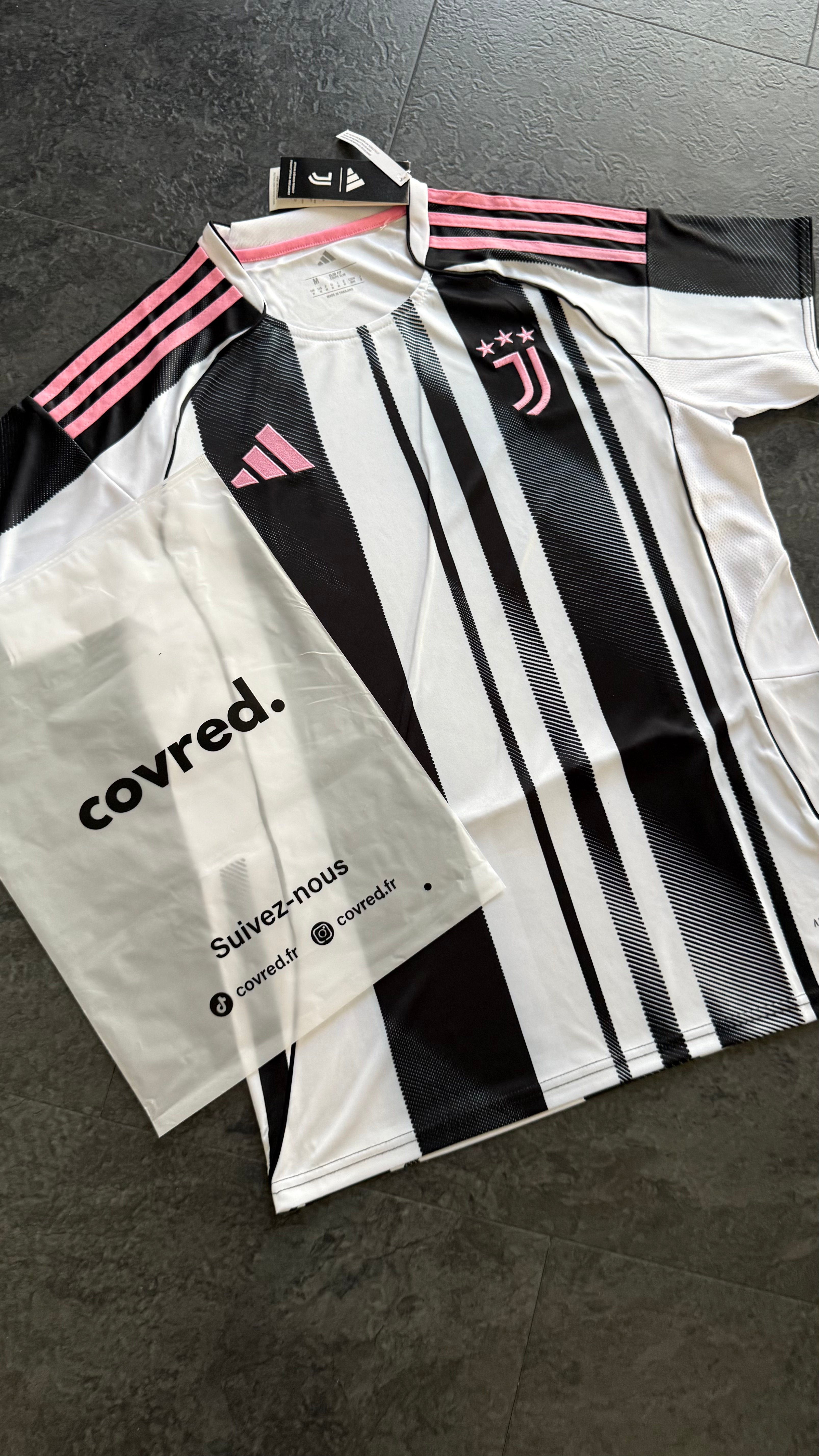 Juventus – Maillot Domicile 2025/2026 – Blanc - Covred