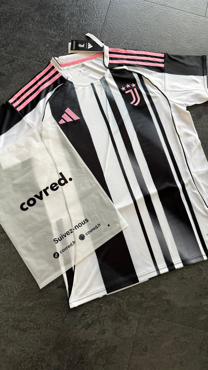 Juventus – Maillot Domicile 2025/2026 – Blanc - Covred