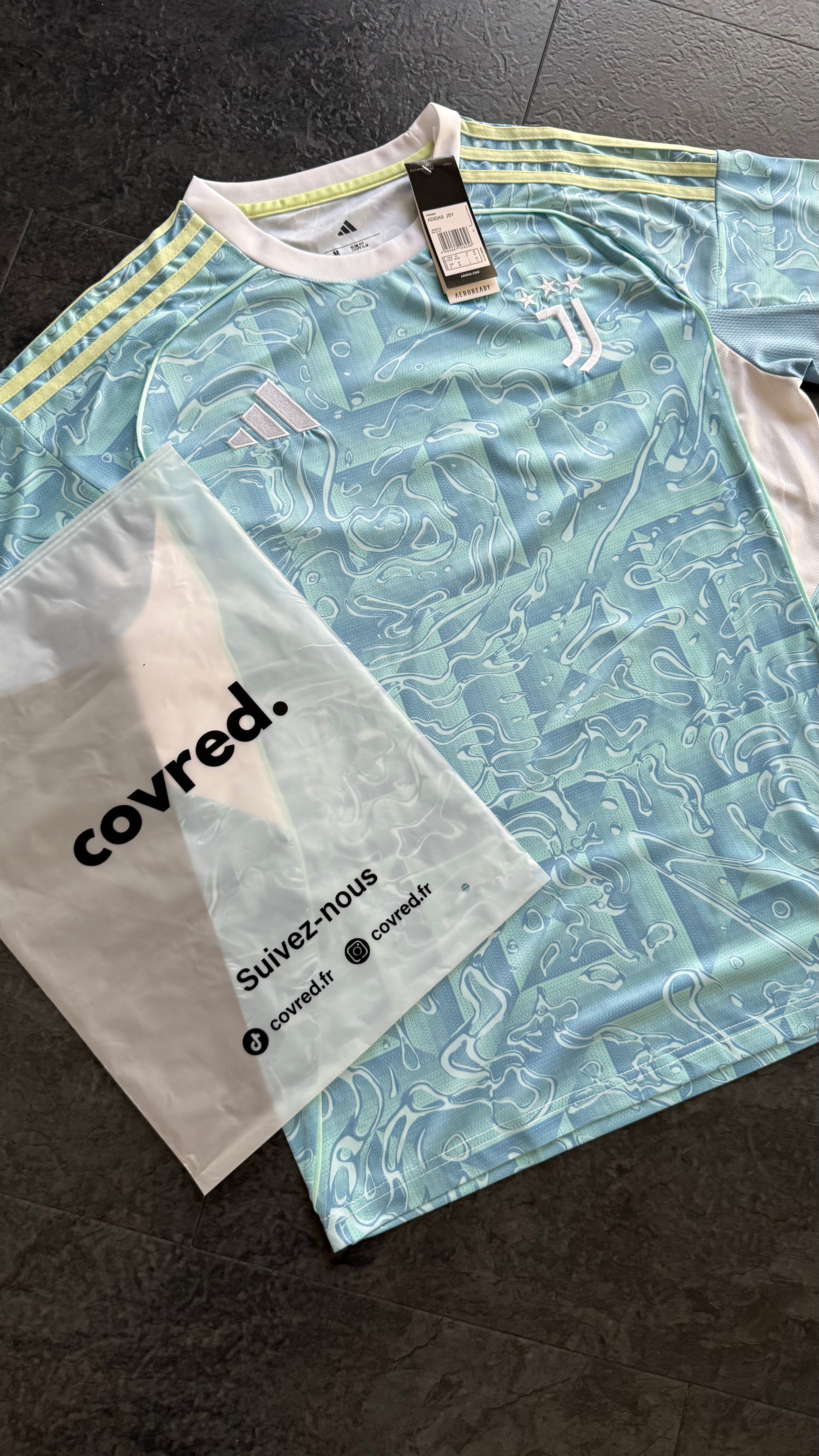 Juventus – Maillot Extérieur 2025/2026 – Vert Menthe - Covred