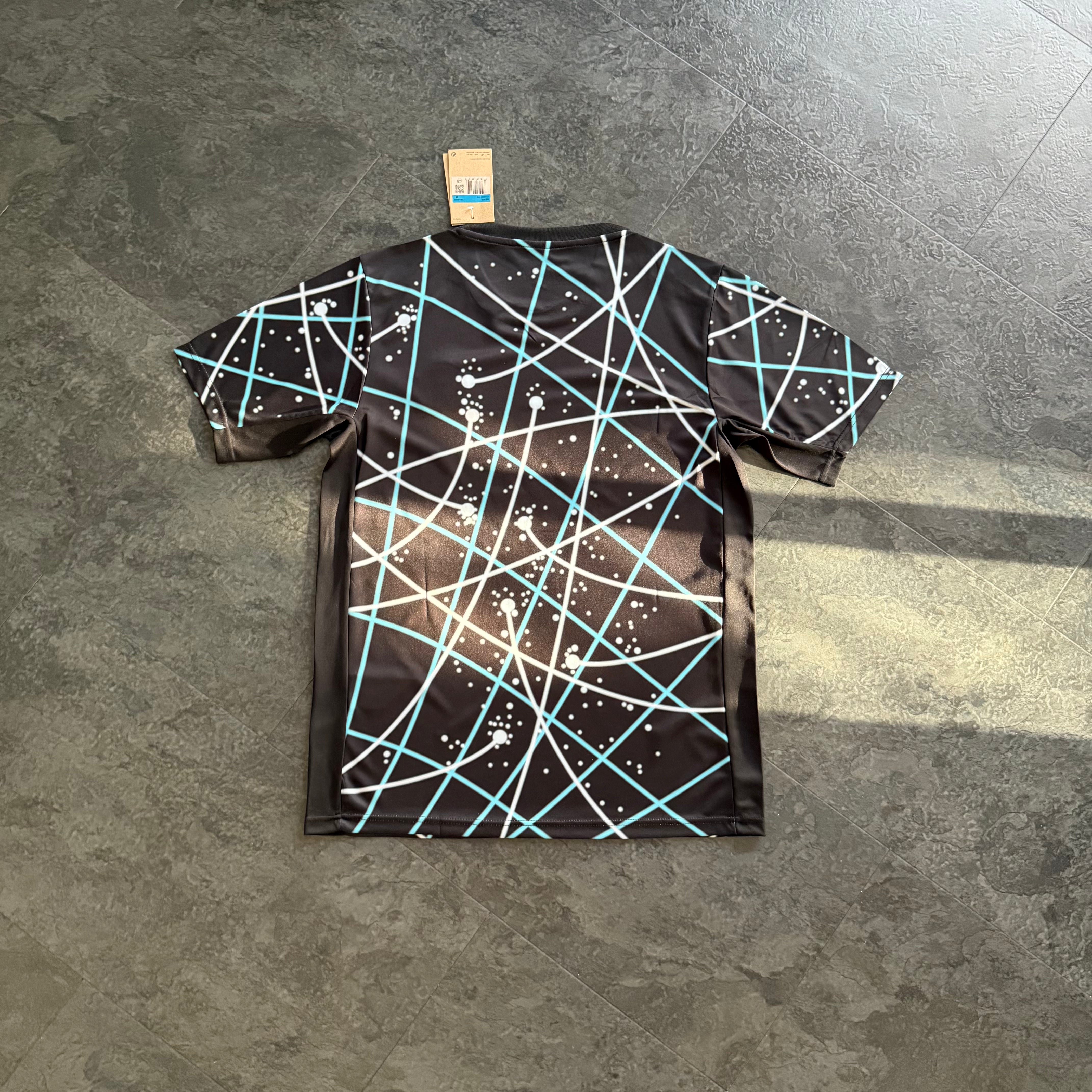 Inter Milan – Maillot Pré-Match 2025/26 – Noir, Bleu - Covred