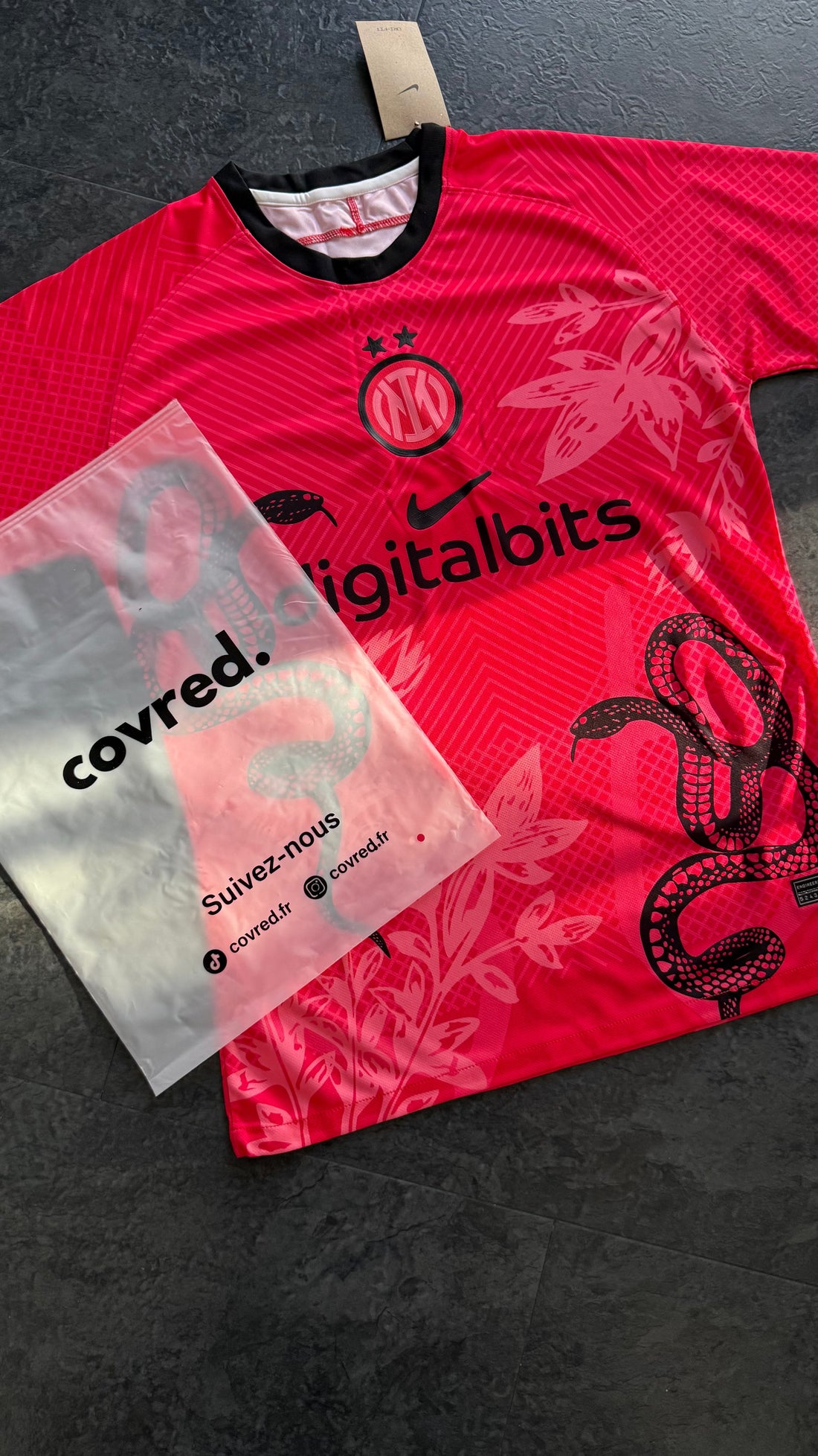 Inter Milan - Concept - Rouge, Noir - Covred