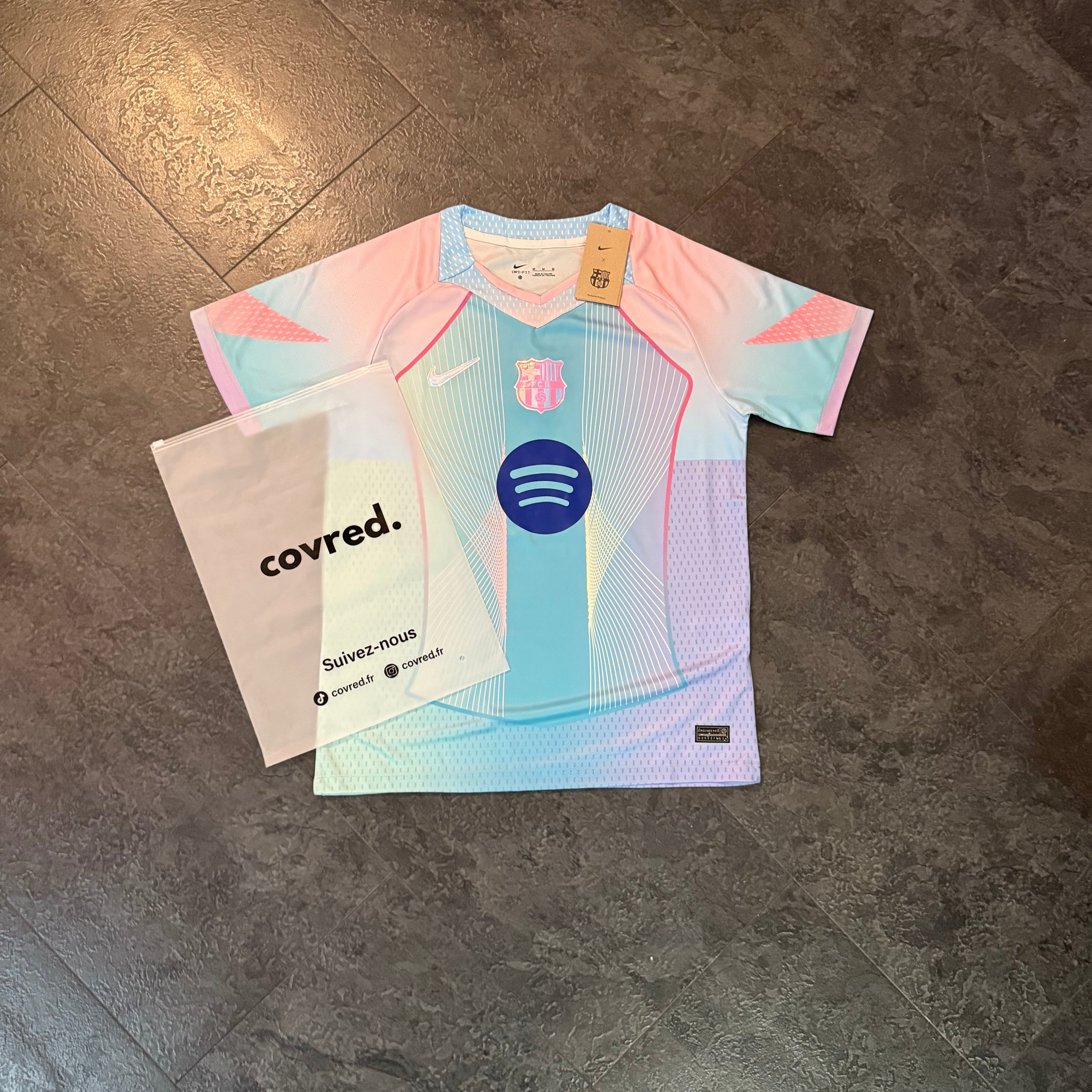 FC Barcelone – Maillot Concept 2025/26 – Édition Pastel - Covred
