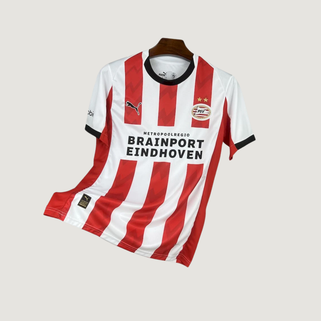 PSV Eindhoven – Maillot Domicile 2025/26 – Rouge, Blanc - Covred