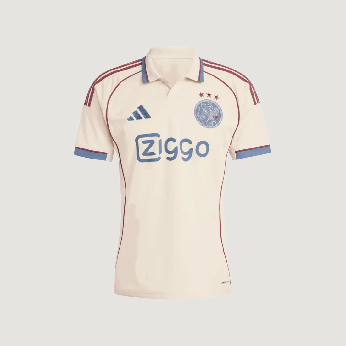 Ajax – Maillot Third 2025/26 – Beige, Bleu - Covred