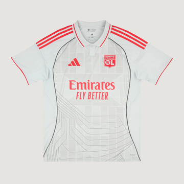 Olympique Lyonnais – Maillot Third 2025/26 – Gris, Rouge - Covred