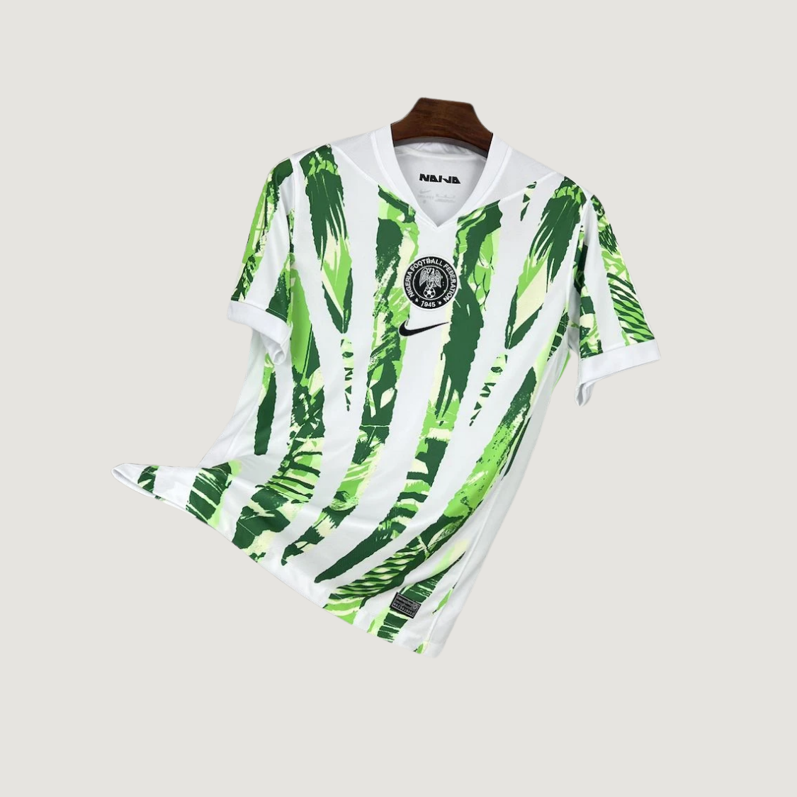 Nigeria – Maillot Domicile 2025/26 – Blanc, Vert - Covred