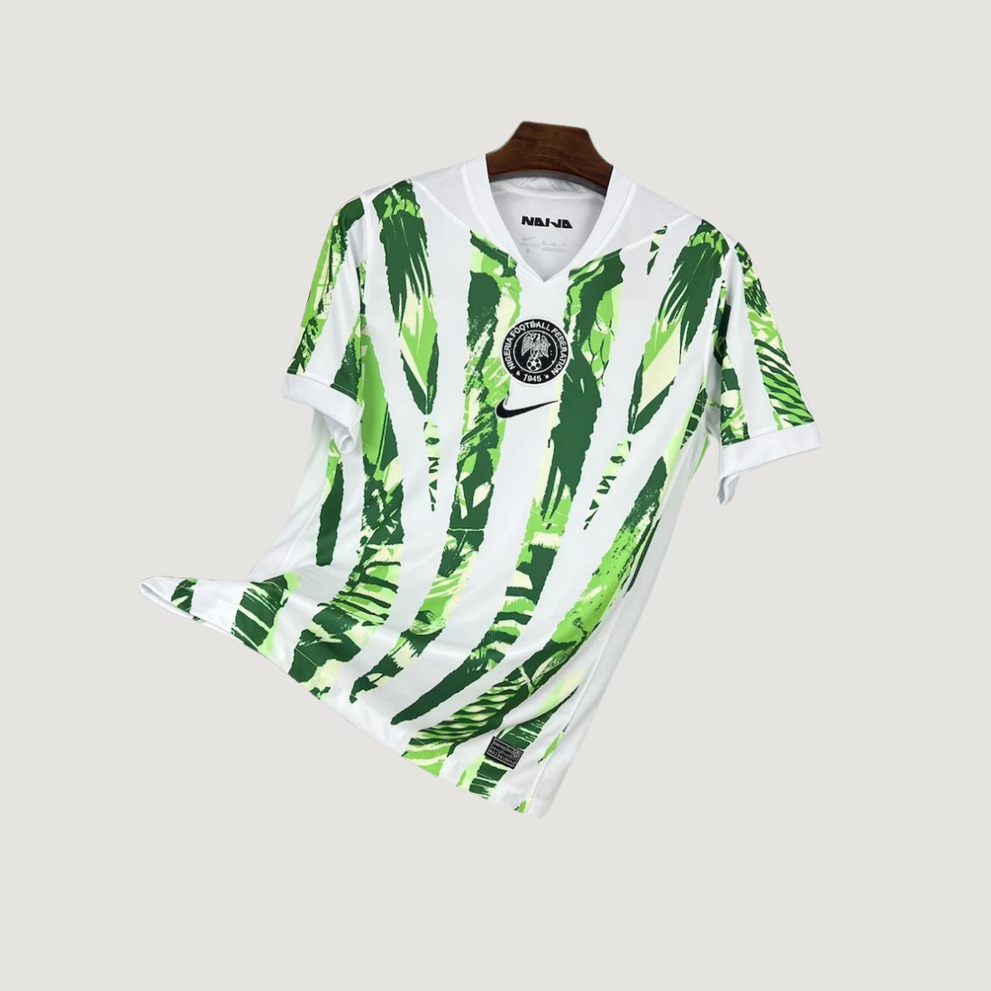 Nigeria – Maillot Domicile 2025/26 – Blanc, Vert - Covred