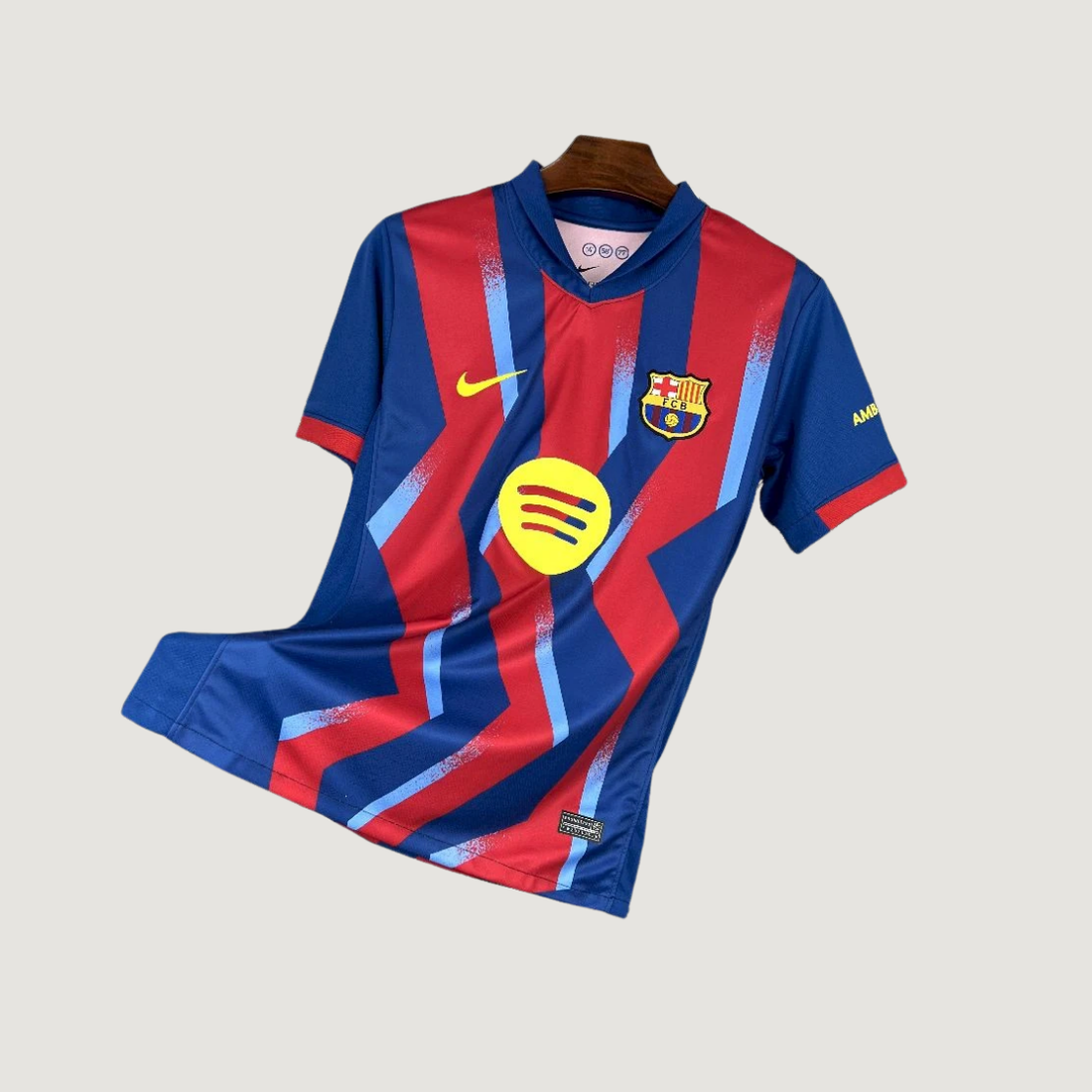 FC Barcelone – Maillot Fourth 2025/26 – Bleu, Rouge - Covred