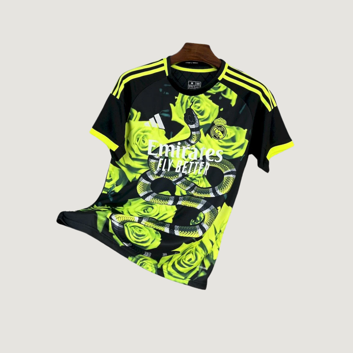 Real Madrid – Maillot Concept 2025/26 – Noir, Vert Fluo - Covred
