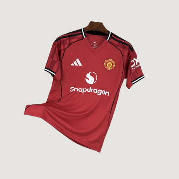 Manchester United – Maillot Domicile 2025/26 – Rouge, Noir - Covred