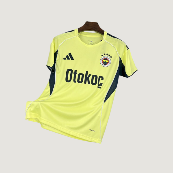 Fenerbahçe – Maillot Extérieur 2025/26 – Jaune Fluo, Bleu - Covred