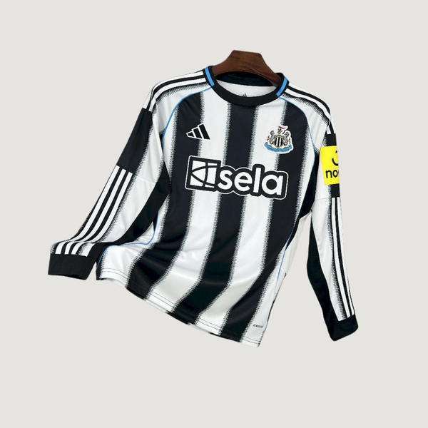 Newcastle – Maillot Domicile 25/26 – Noir, Blanc (Manches Longues) - Covred