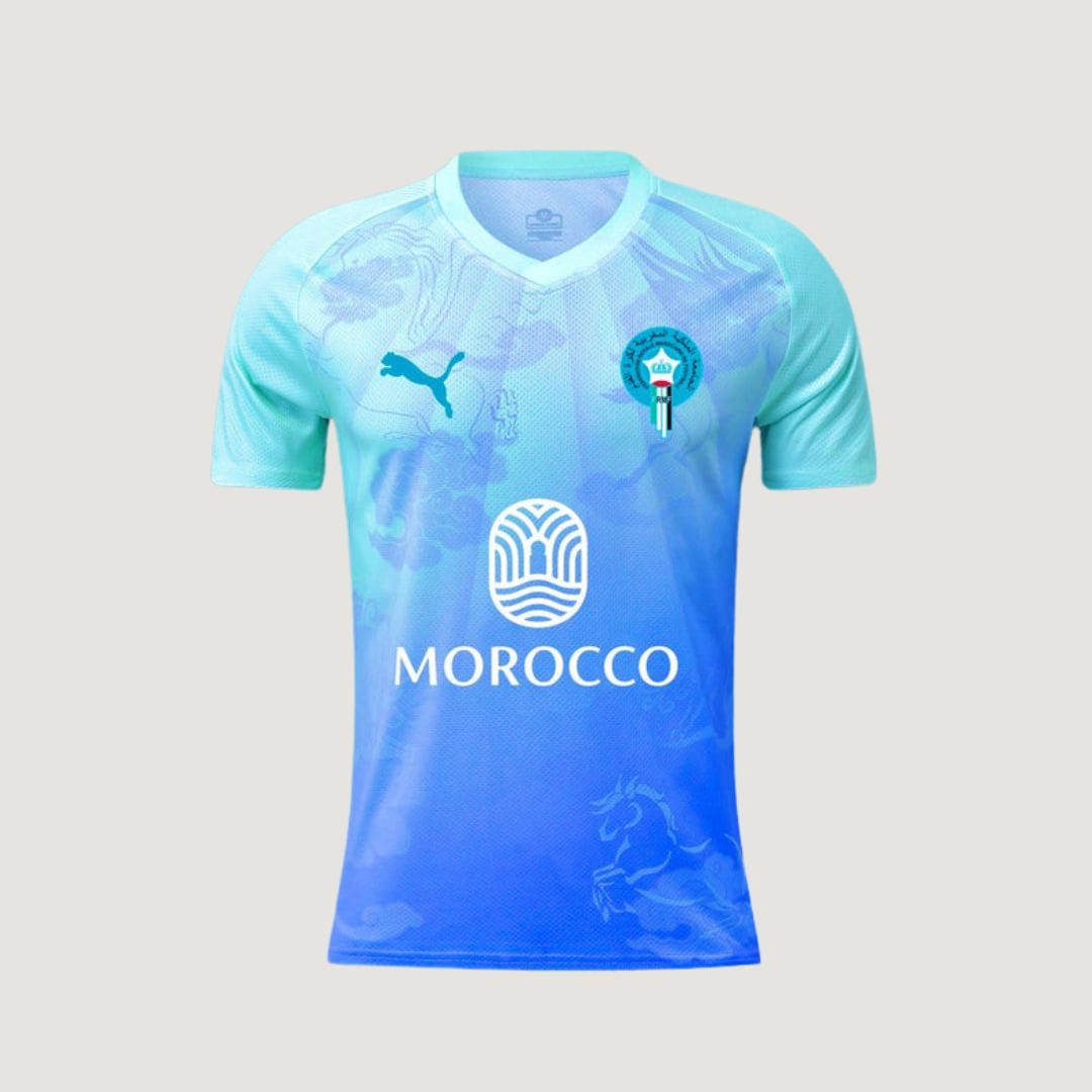 Maroc – Maillot Concept 2025 – Bleu & Cyan - Covred
