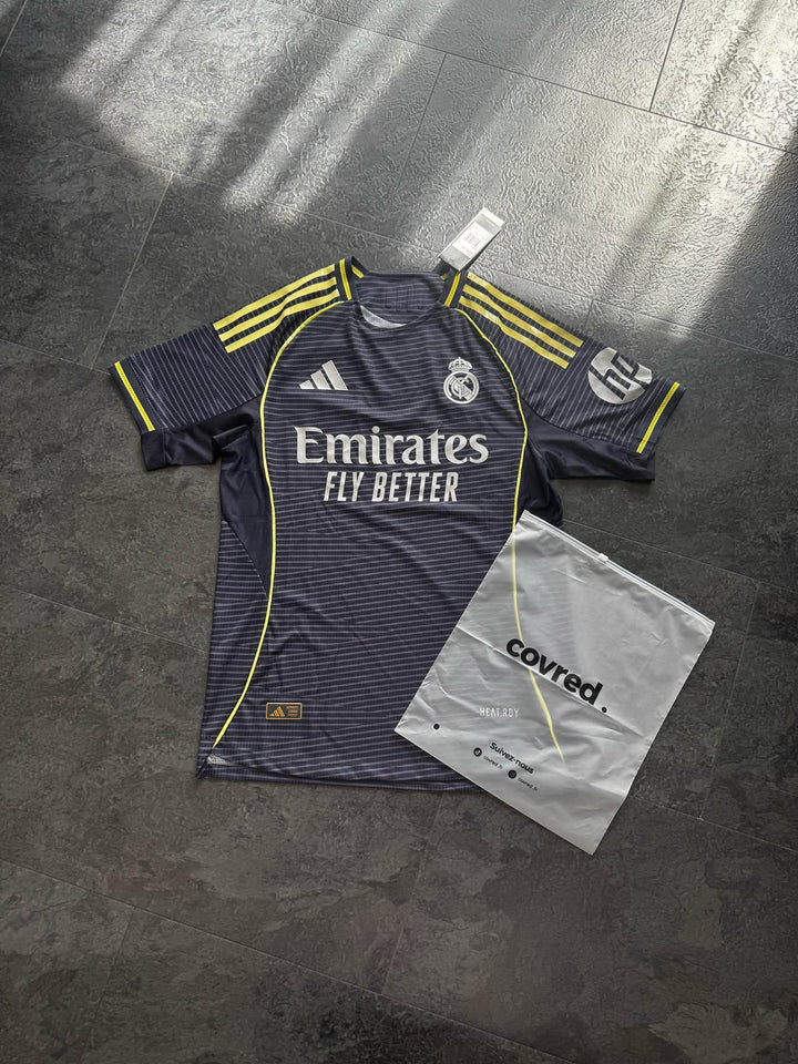 Real Madrid – Maillot Extérieur 2025/26 – Bleu marine - Covred