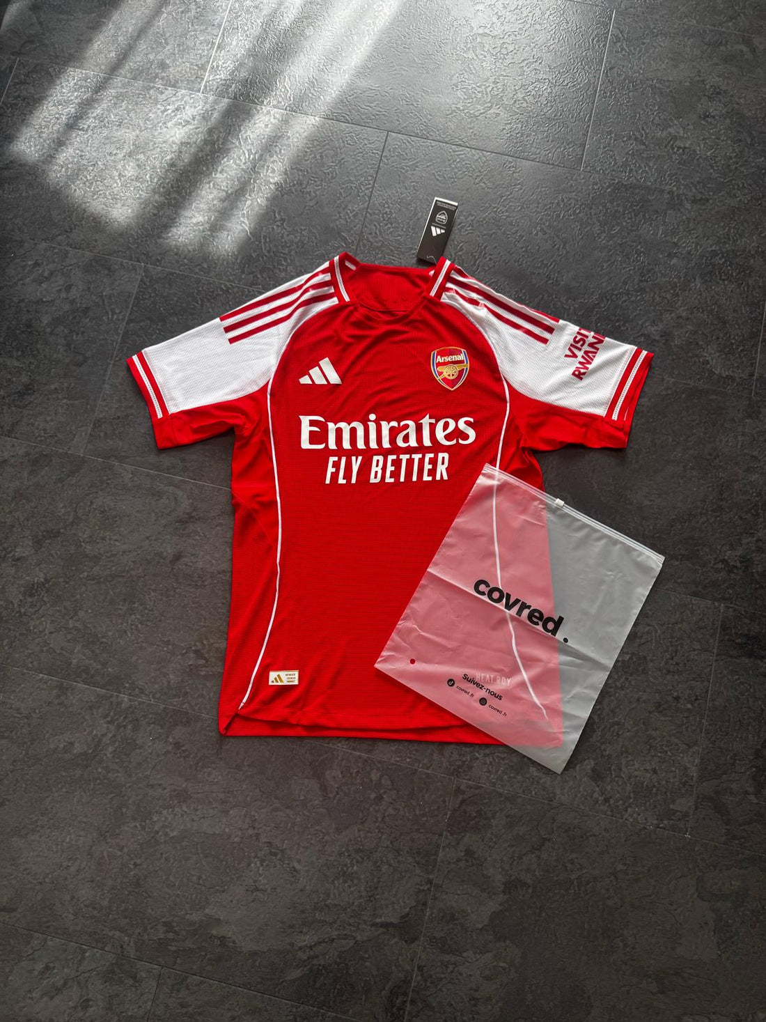 Arsenal – Maillot Domicile 2025/26 – Rouge - Covred