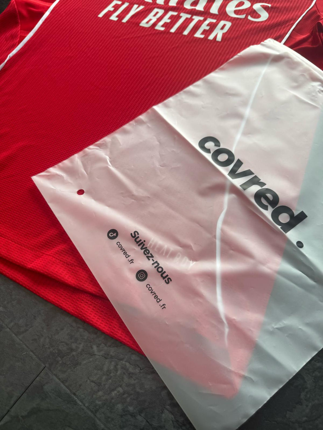 Arsenal – Maillot Domicile 2025/26 – Rouge - Covred