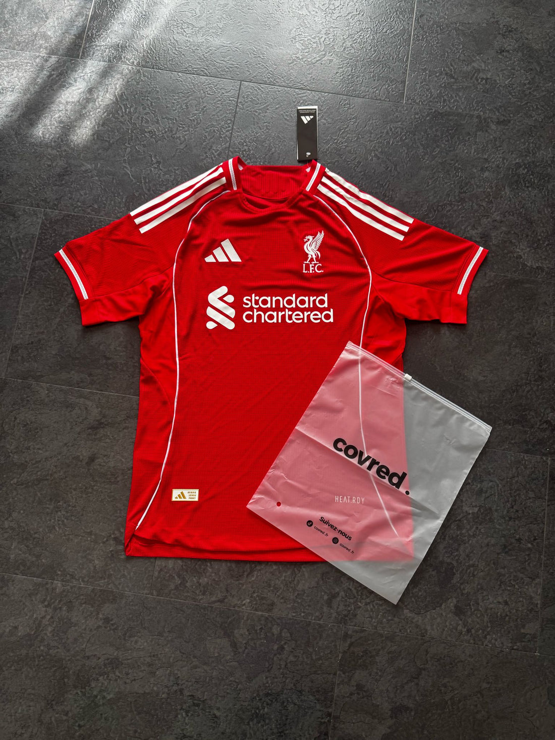 Liverpool – Maillot Domicile 2025/26 – Rouge - Covred