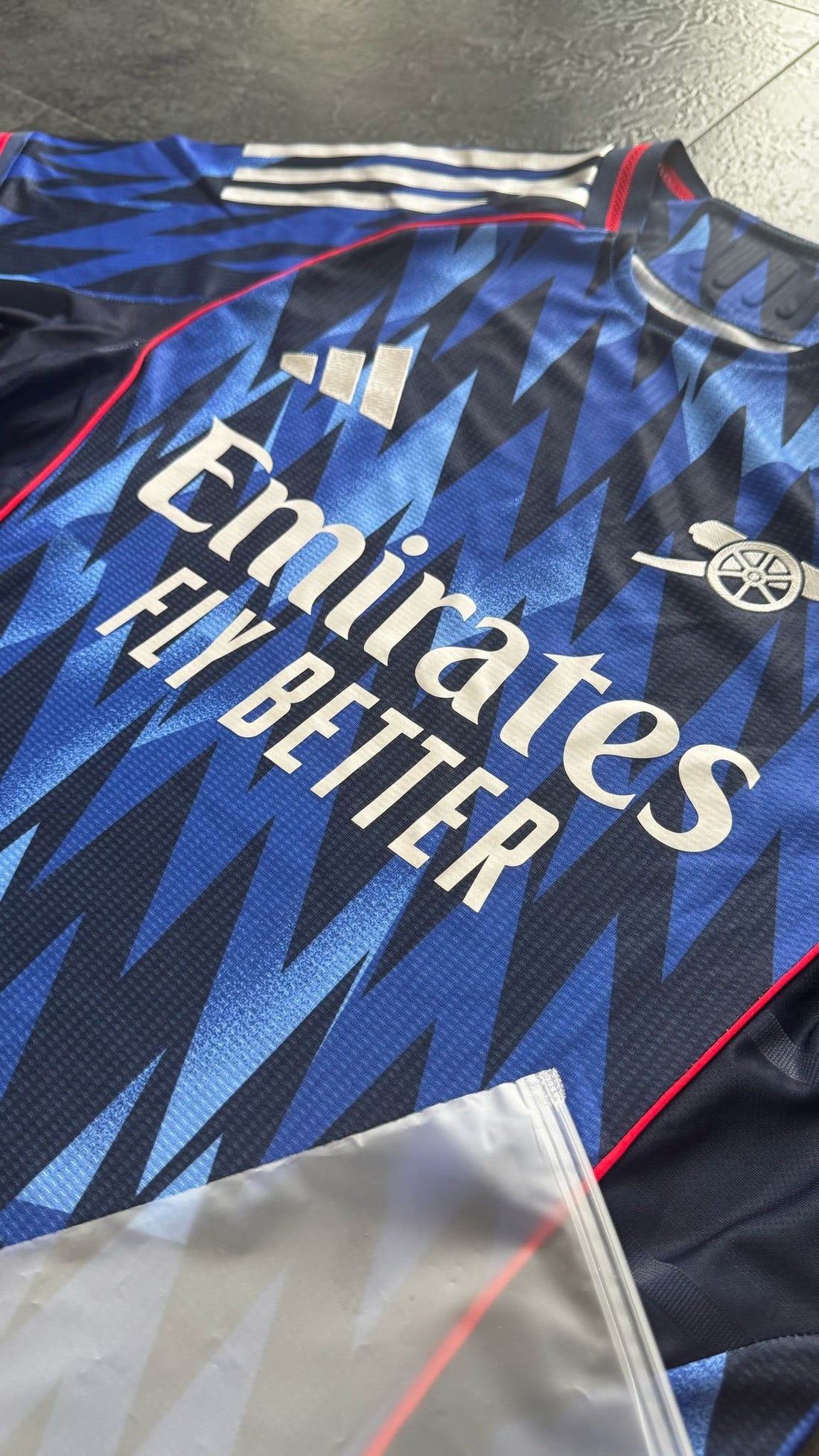 Arsenal – Maillot Extérieur 2025/26 – Bleu - Covred