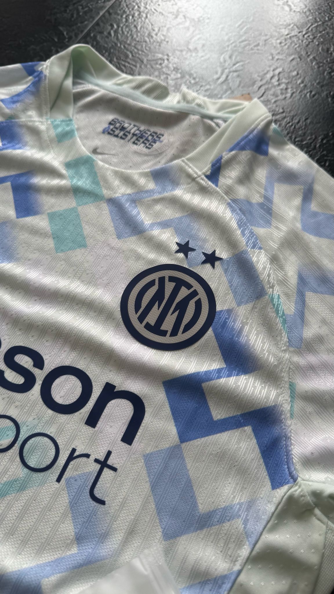 Inter Milan – Maillot Extérieur 2025/26 – Blanc, Bleu - Covred