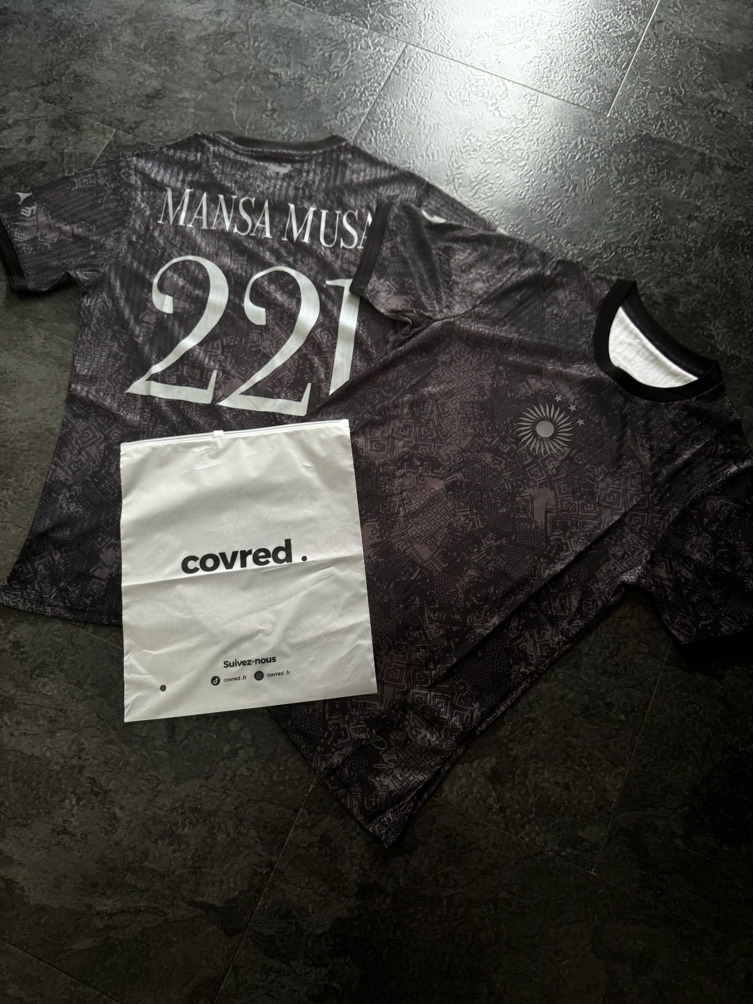 Argentine – Maillot Édition Spéciale – Noir - Covred