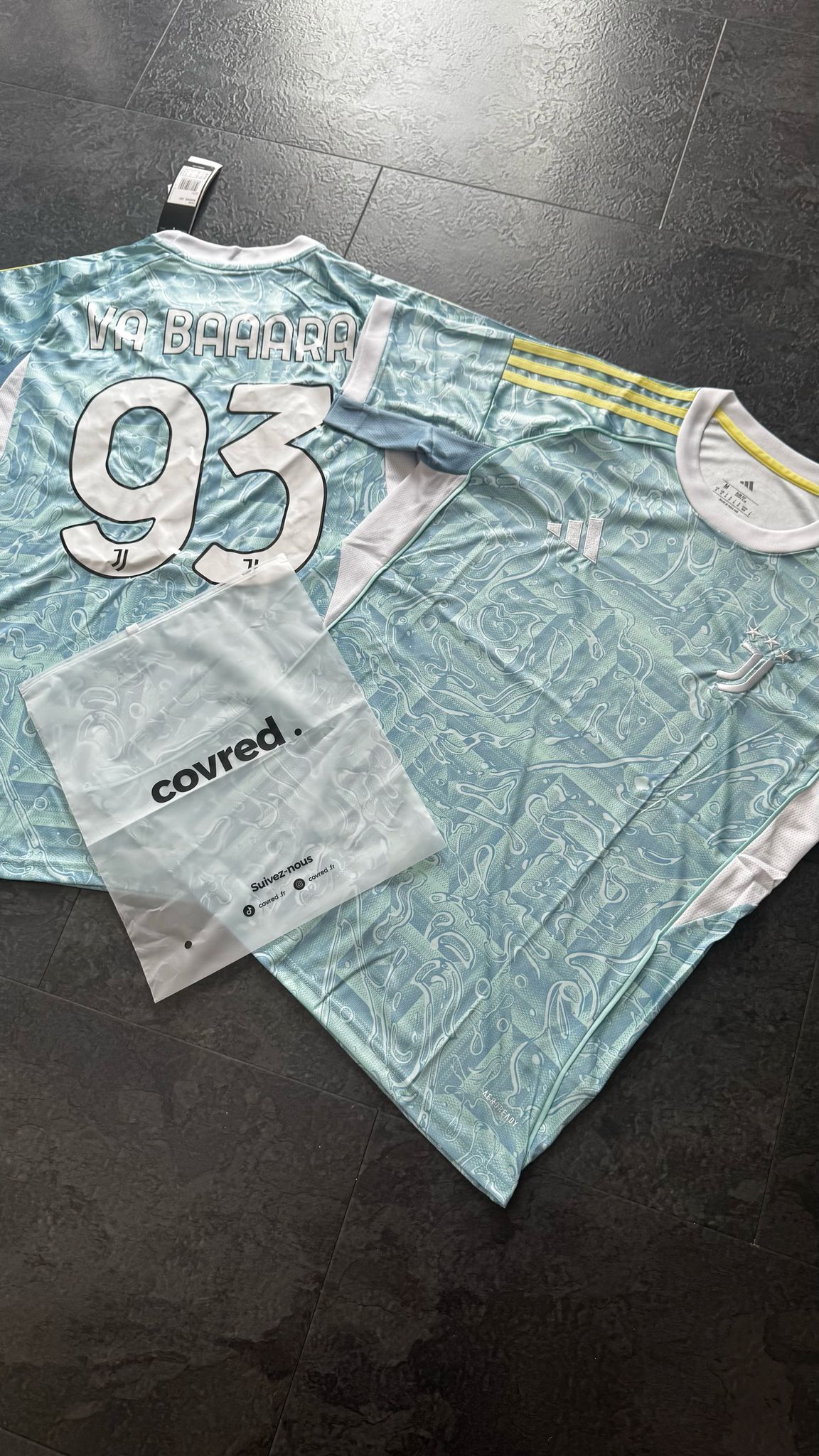 Juventus – Maillot Extérieur 2025/2026 – Vert Menthe - Covred