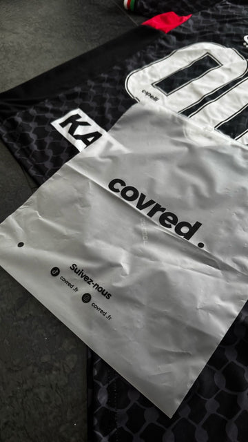 Palestino - Maillot Extérieur 24/25 - Noir - Covred