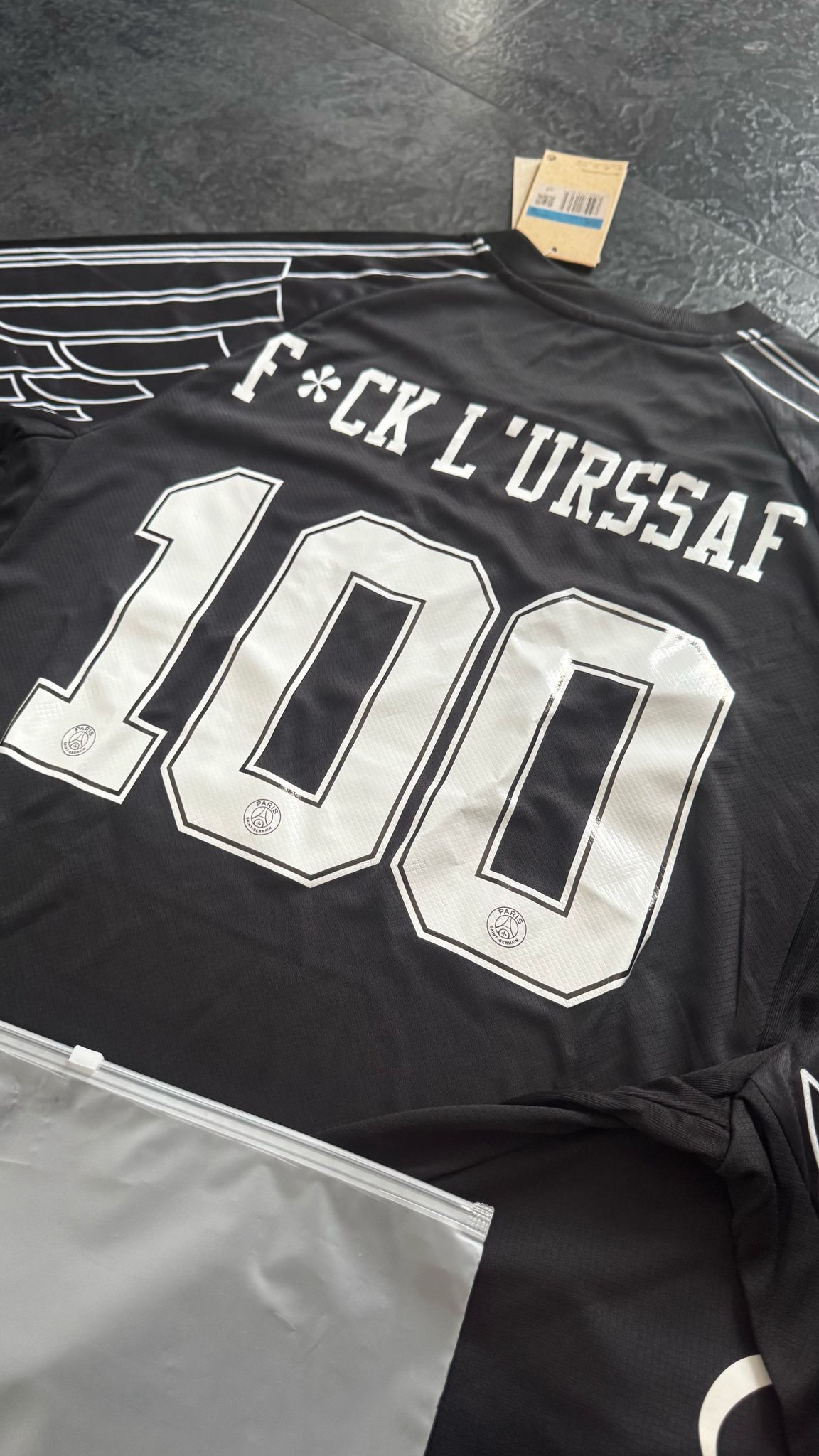 Paris Saint-Germain (PSG) - Maillot Concept 24/25 - Noire - Covred