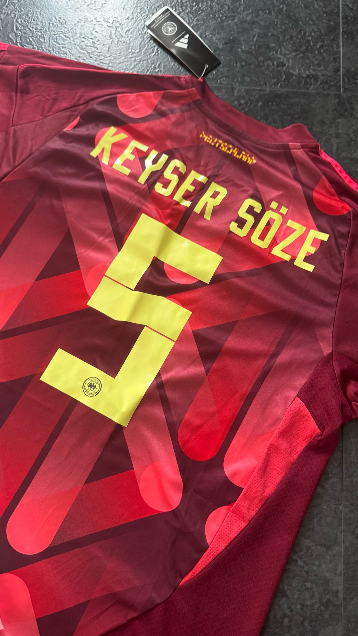 Allemagne – Maillot Extérieur 2025 (Équipe féminine) – Bordeaux - Covred