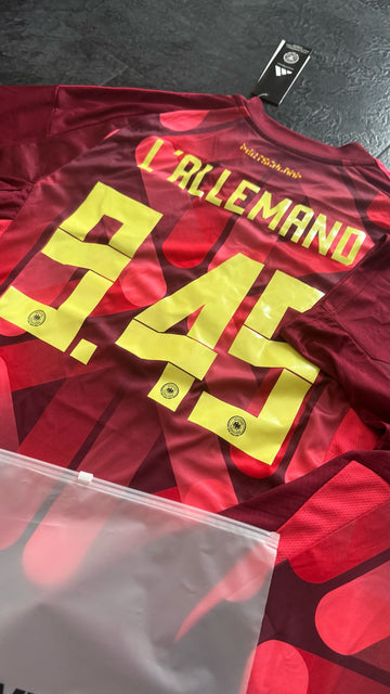 Allemagne – Maillot Extérieur 2025 (Équipe féminine) – Bordeaux - Covred