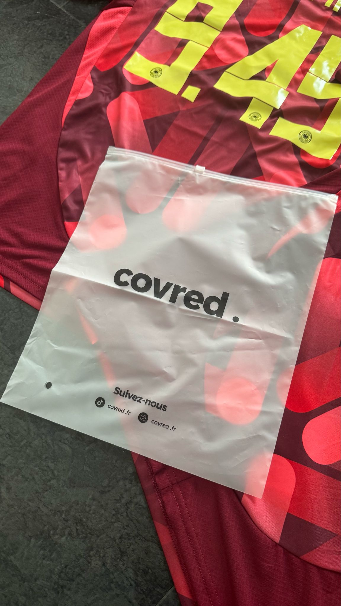 Allemagne – Maillot Extérieur 2025 (Équipe féminine) – Bordeaux - Covred