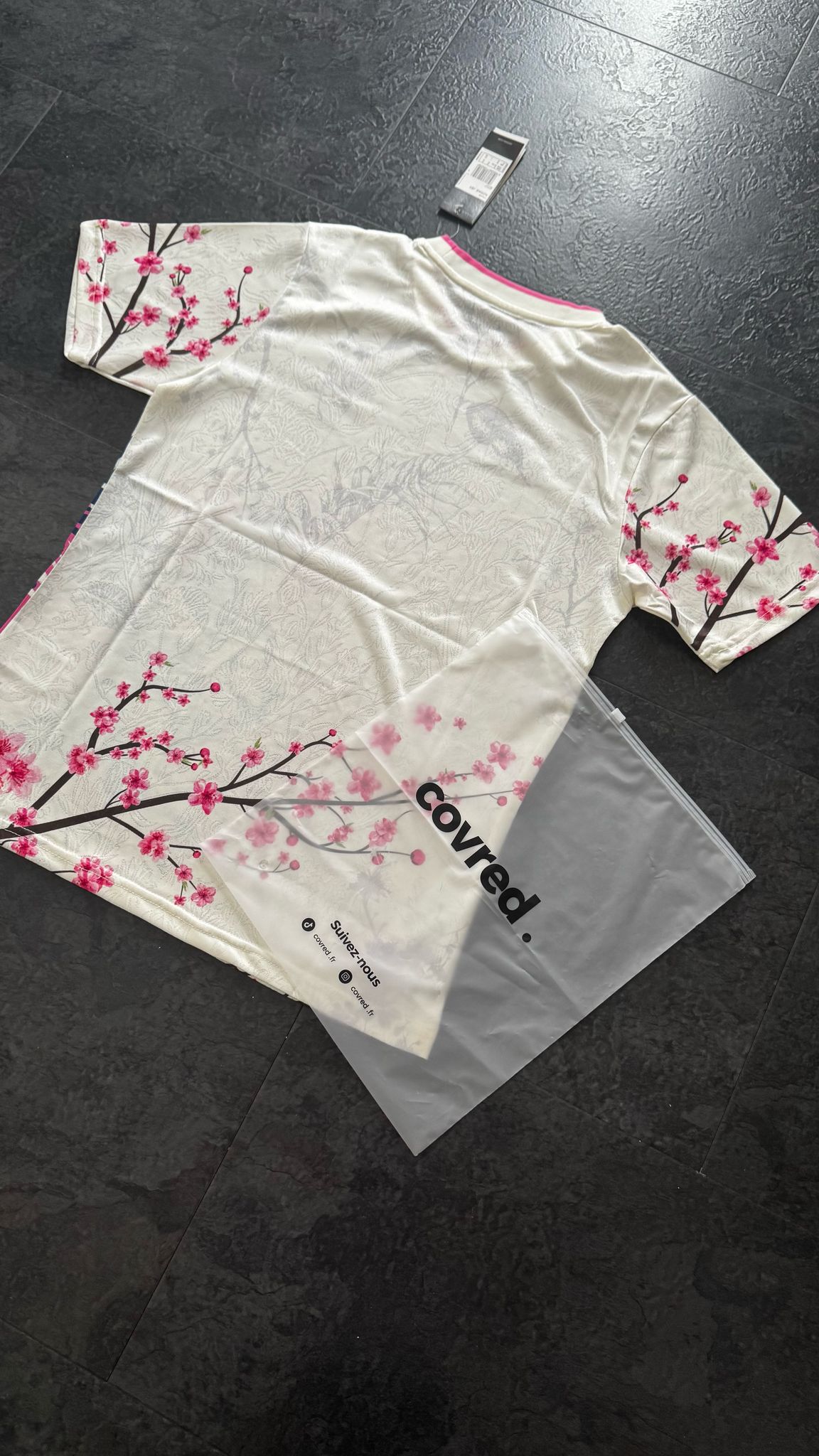 Japon – Maillot Concept – Blanc Rose Bleu - Covred