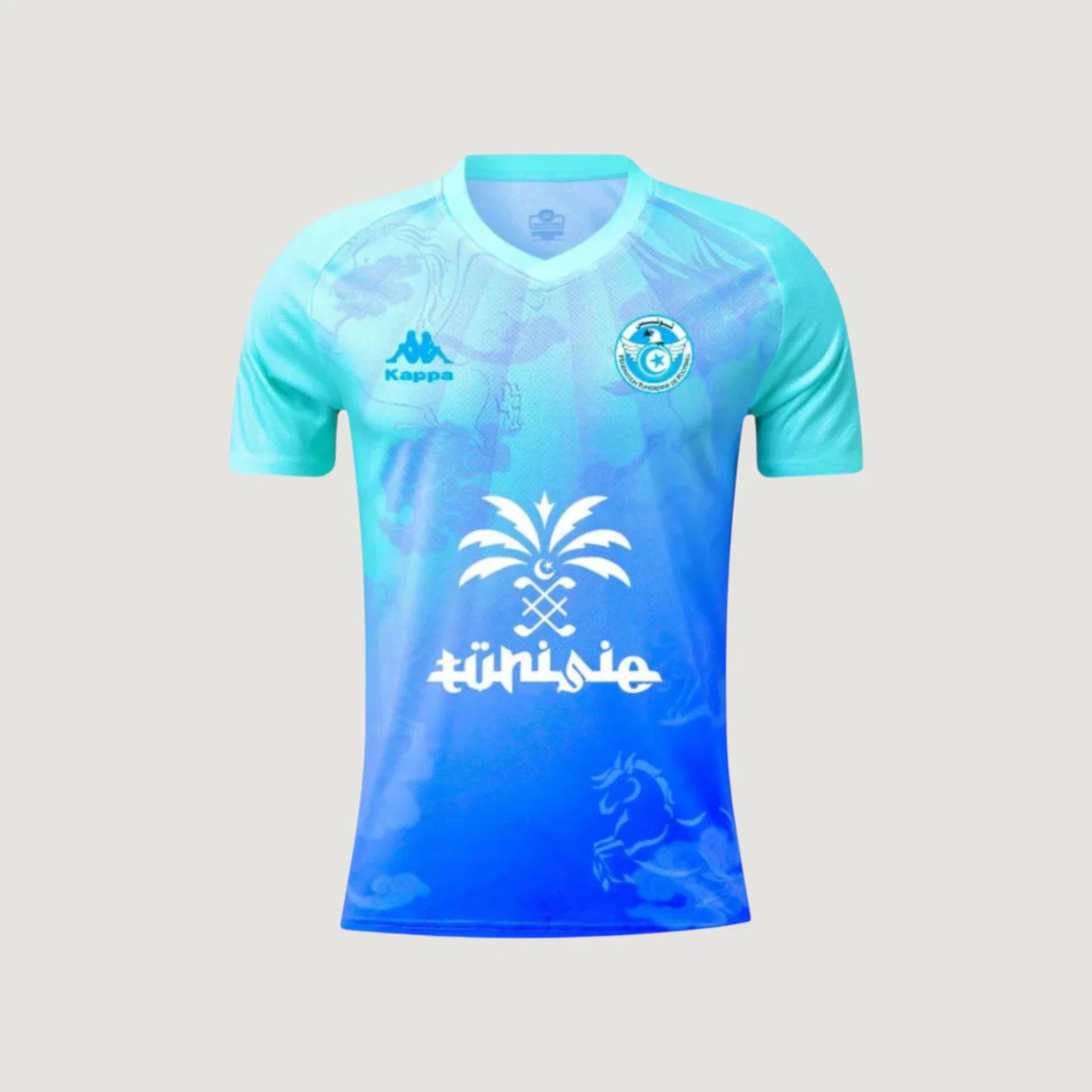 Tunisie – Maillot Concept 2025/26 – Bleu dégradé - Covred