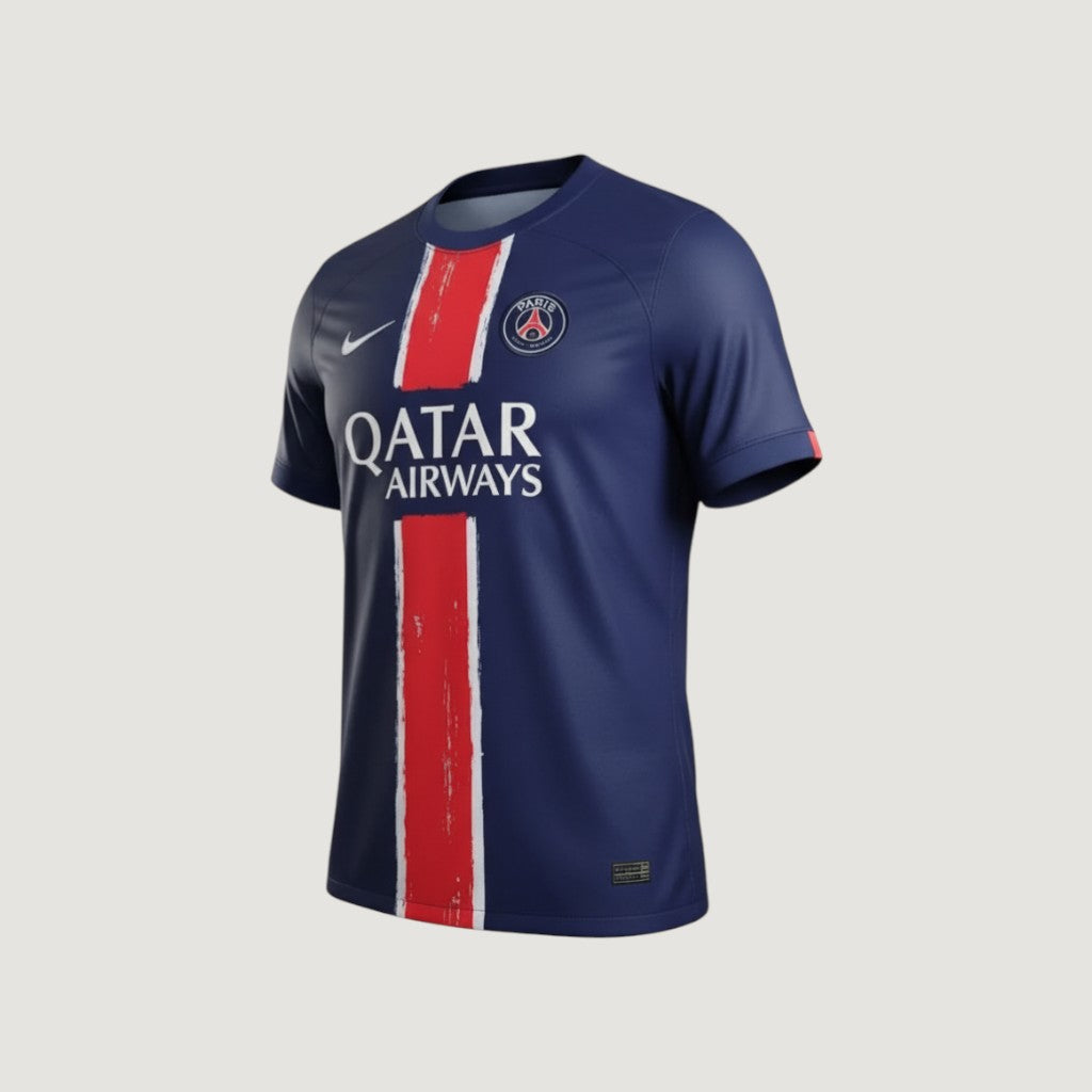 Paris Saint Germain ( PSG ) -  Maillot Domicile 24/25 - Bleu, Rouge - Covred
