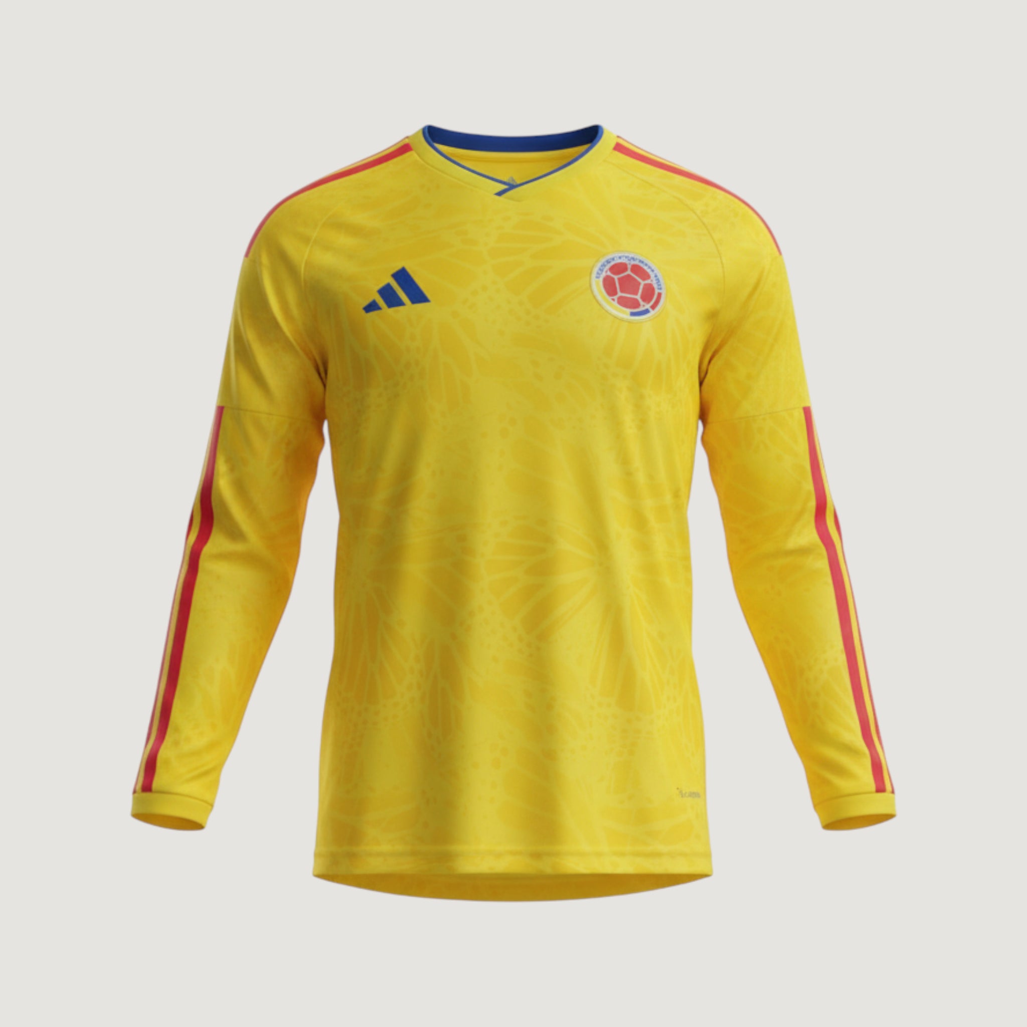 Colombie – Maillot Manches Longues Domicile 2026 – Jaune, Rouge - Covred