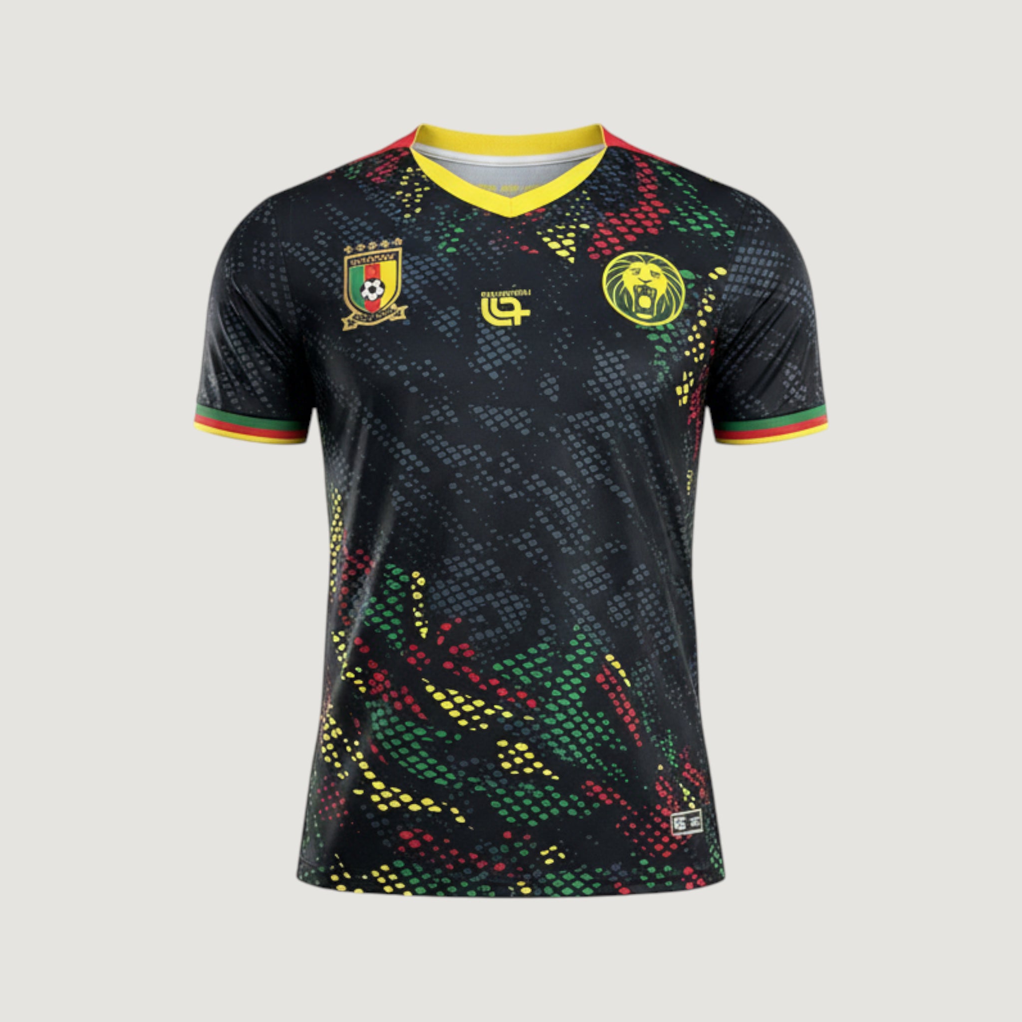 Cameroun – Maillot Spécial 2025/26 – Noir, Vert, Rouge - Covred