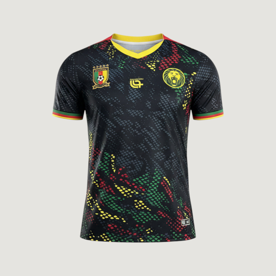 Cameroun – Maillot Spécial 2025/26 – Noir, Vert, Rouge - Covred