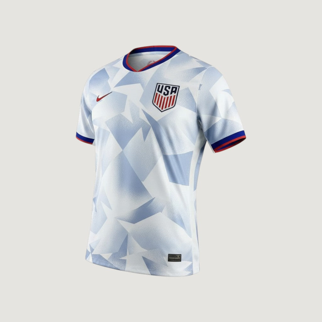 USA – Maillot Domicile 2025-26 – Blanc, Bleu, Rouge - Covred