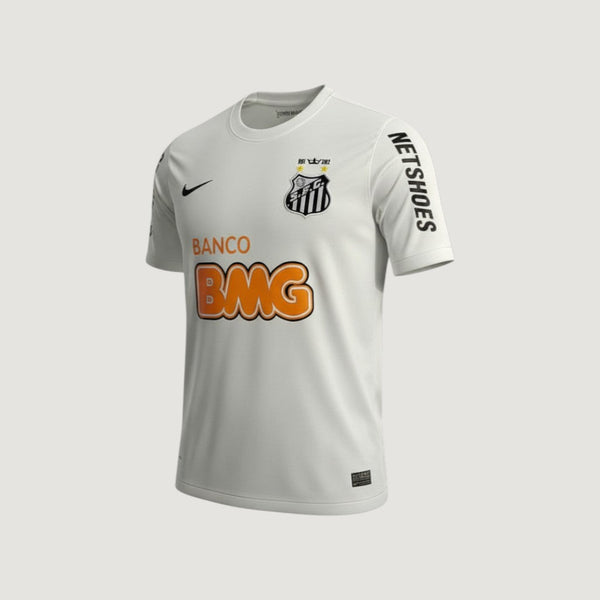 Santos - Maillot Rétro Domicile 11/12 - Blanc - Covred