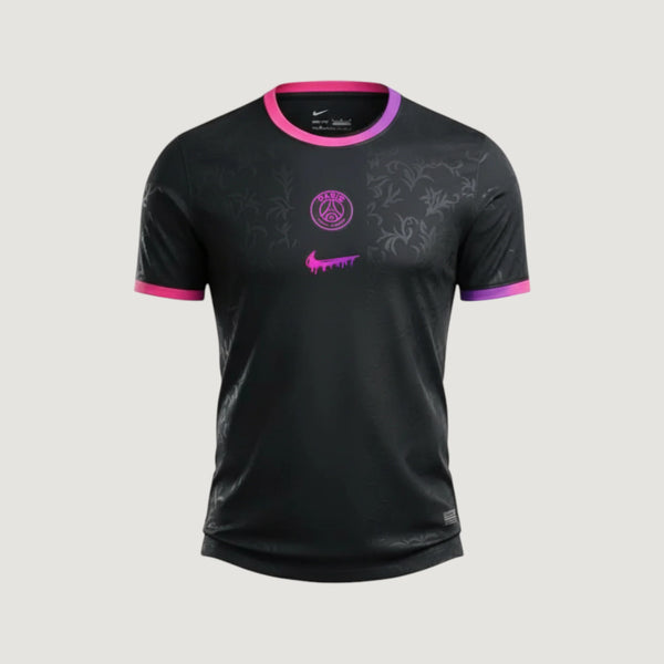 Paris Saint Germain ( PSG ) - Maillot Concept - Noir, Violet, Rose - Covred