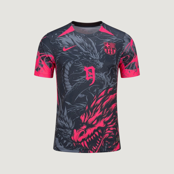 FC Barcelone – Maillot Concept 2025/26 – Noir, Rose - Covred